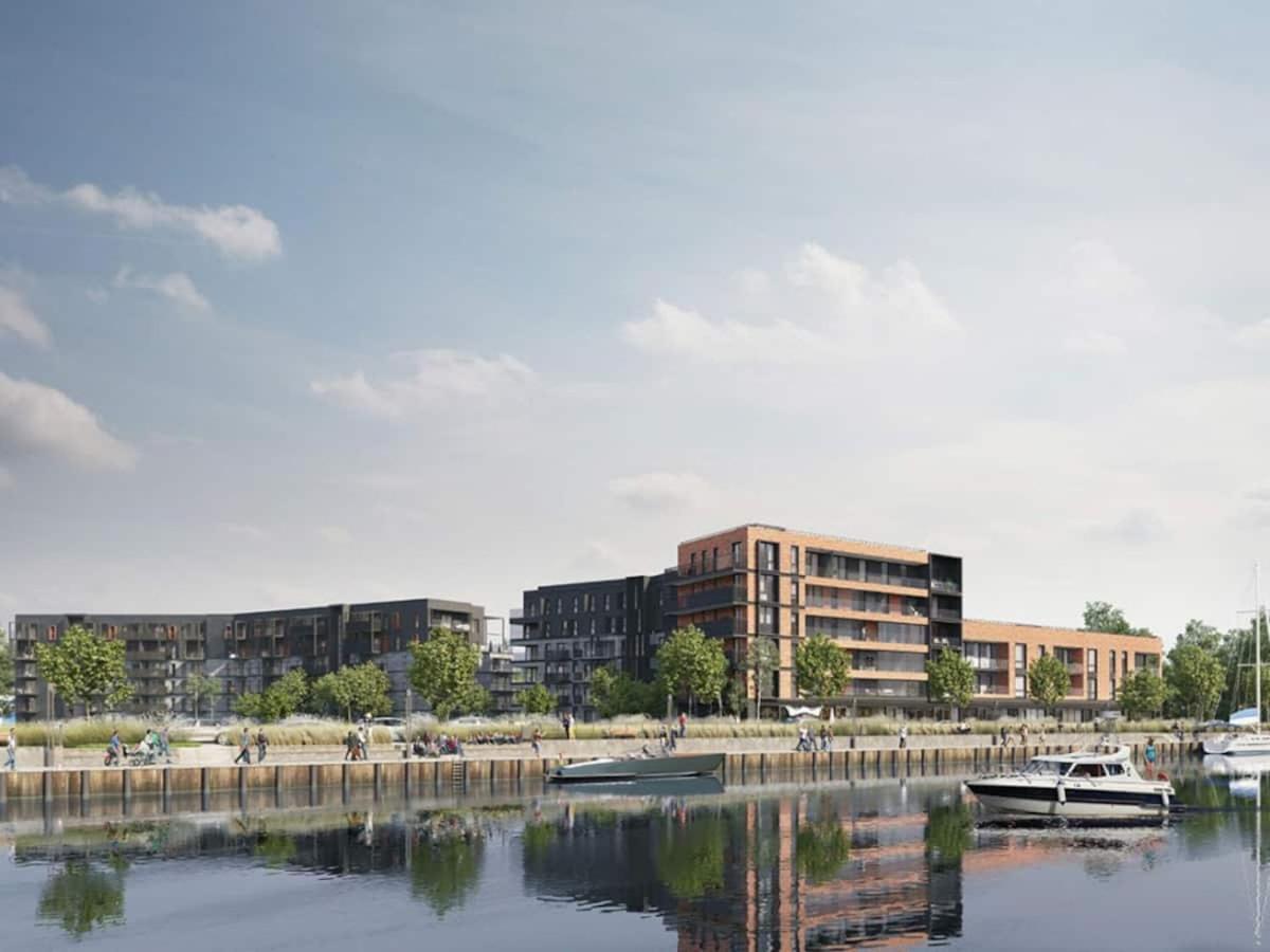 Nadmotlawie Apartments Gdansk Old Town Riverview エクステリア 写真
